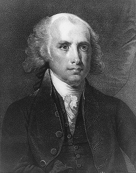 James Madison, author of the 10 Amendments known as the Bill of Rights  (as he served as President in 1828)